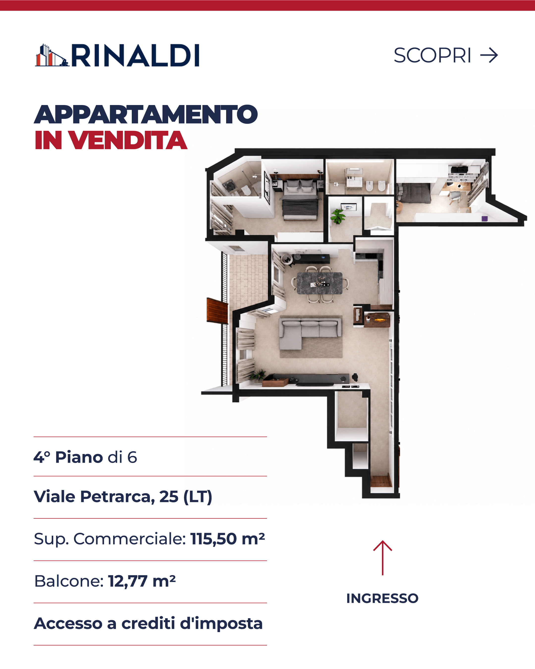 Viale Petrarca, 25 int. 2